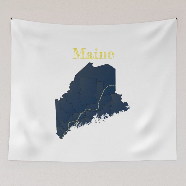 Item preview, Maine Counties & Interstates designed and sold by PhilbonianDezin.