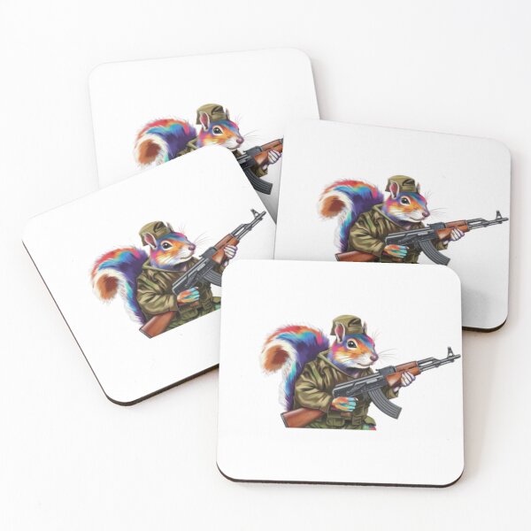 Item preview, JUSTICE FOR SQUIRREL: ARMED SQUIRREL  designed and sold by Obinne.
