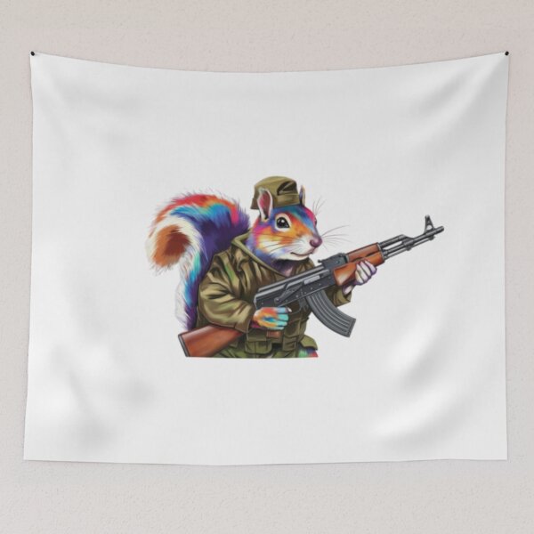 Item preview, JUSTICE FOR SQUIRREL: ARMED SQUIRREL  designed and sold by Obinne.
