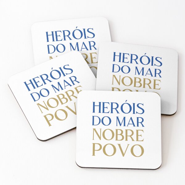 Item preview, Heróis do Mar Nobre Povo blue gold b designed and sold by VRedBaller.