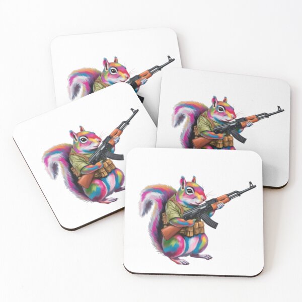 Item preview, ARMED SQUIRREL : Funny Cute Squirrel  designed and sold by Obinne.