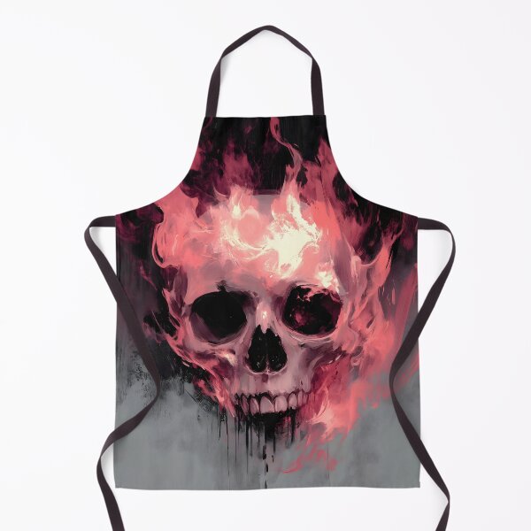 Item preview, Infernal Skull: A Blazing Portrait of Mortality designed and sold by Mindsway.