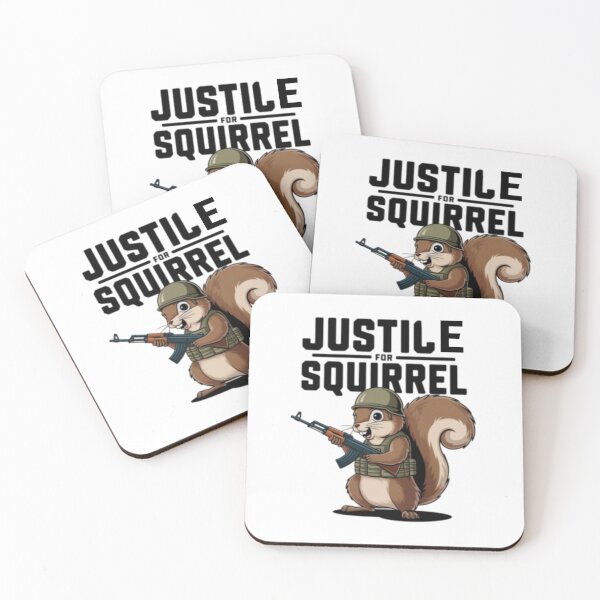 Item preview, JUSTICE FOR SQUIRREL: SQUIRREL WITH AK47 . designed and sold by Obinne.