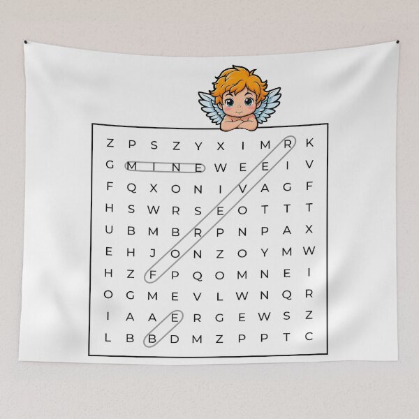 Item preview, Word Search - Be Mine Forever designed and sold by nature. electrified..