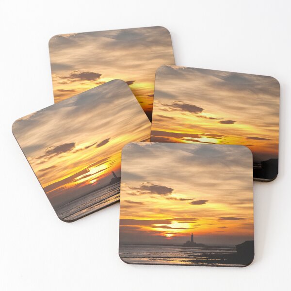 Item preview, St Marys Island Sunrise from Collywell Bay designed and sold by Violaman.