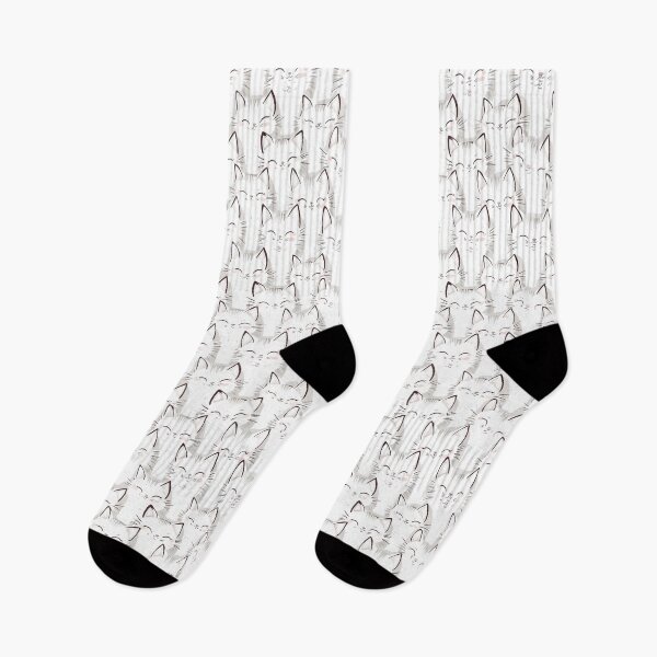 Item preview, Smiling Cats Pattern - Adorable Whimsical Feline Design designed and sold by AnnaPu193.