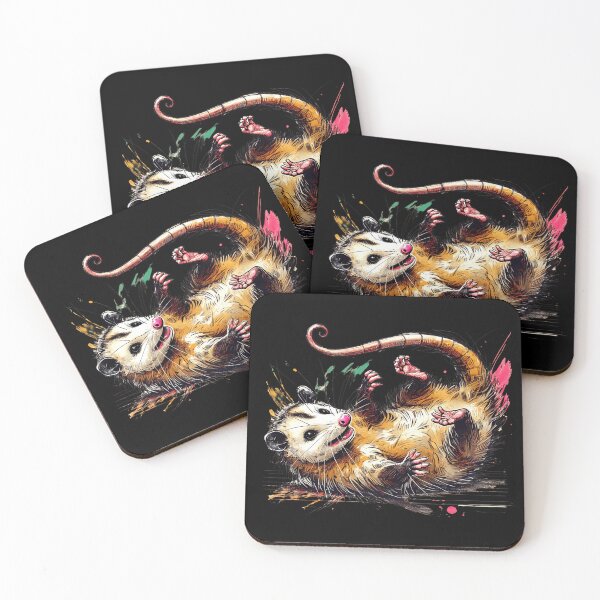 Item preview, A Possum Rolling Through the Woods designed and sold by Tiszert.