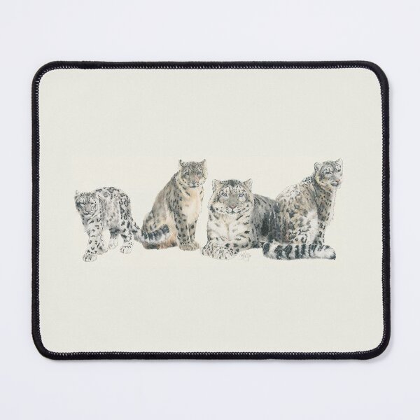 Item preview, Snow Leopard Wrap designed and sold by BarbBarcikKeith.