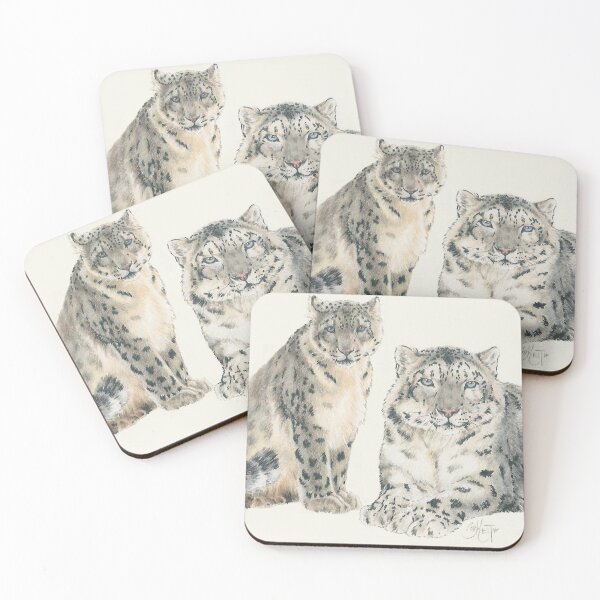 Item preview, Snow Leopard Wrap designed and sold by BarbBarcikKeith.