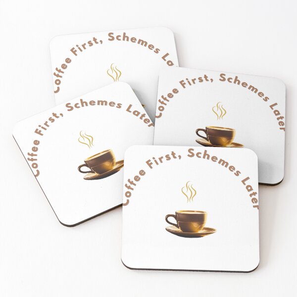 Item preview, Coffe First, Schemes Later designed and sold by damik1984.