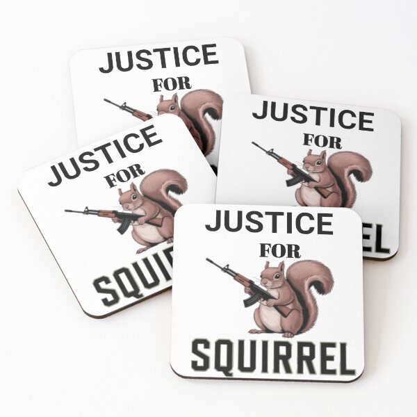 Item preview, JUSTICE FOR SQUIRREL: SQUIRREL WITH AK47 . designed and sold by Obinne.