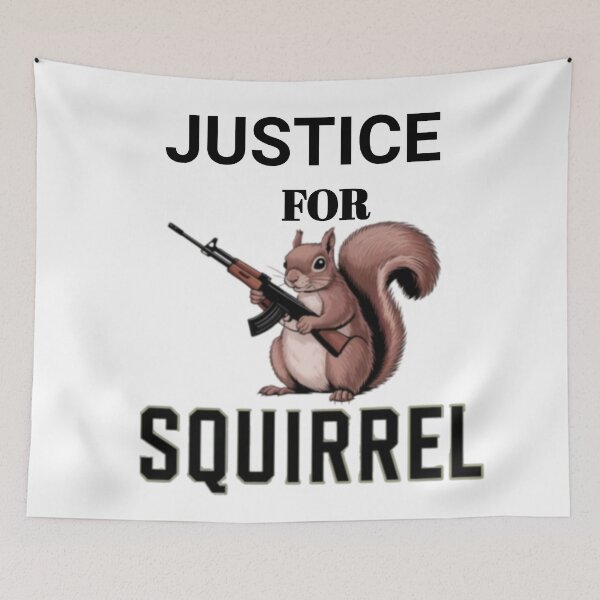 Item preview, JUSTICE FOR SQUIRREL: SQUIRREL WITH AK47 . designed and sold by Obinne.