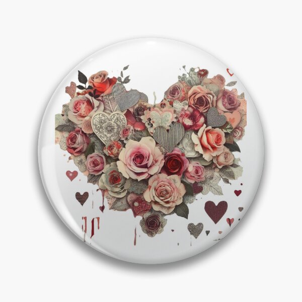 Item preview, Heart of flowers designed and sold by MindsAtelier.