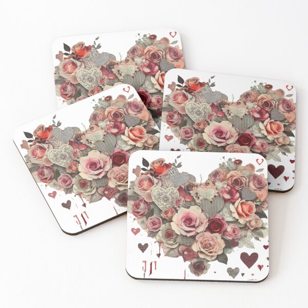 Item preview, Heart of flowers designed and sold by MindsAtelier.