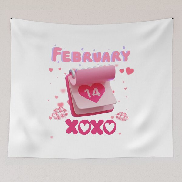 Item preview, Valentine's Day Love Calendar designed and sold by ZerotwoStudio.