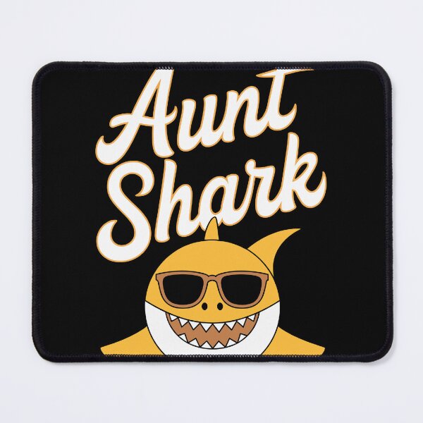 Item preview, Fun Cartoon Shark Design for Cool Aunt designed and sold by InsanseCreation.