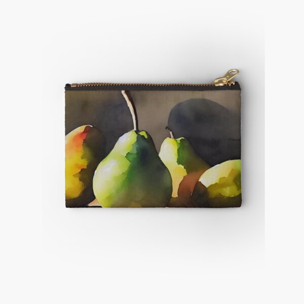Item preview, Still Life  Pears on Wood Table  #4. Painting By Carraann. designed and sold by CARRAANN.