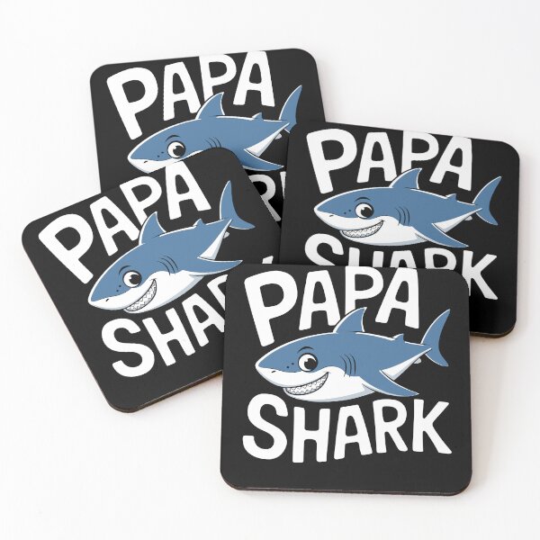 Item preview, Fun Papa Shark Family Matching designed and sold by InsanseCreation.