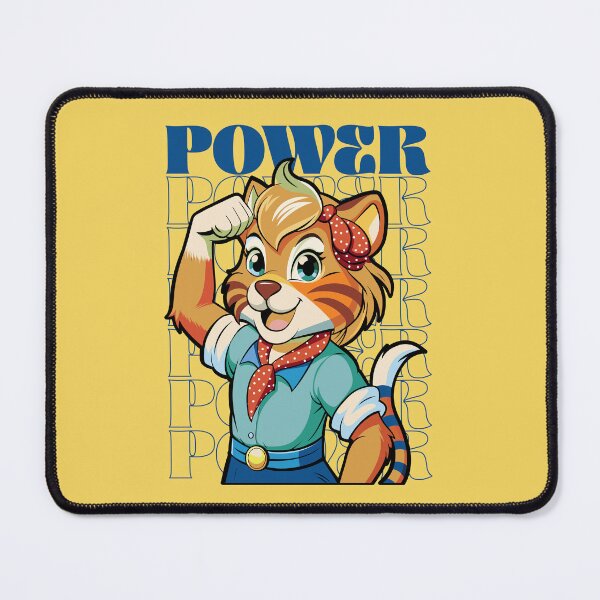 Item preview, Rosie the Riveter Woman Empowerment Power Feminist Tiger designed and sold by FemmePod.
