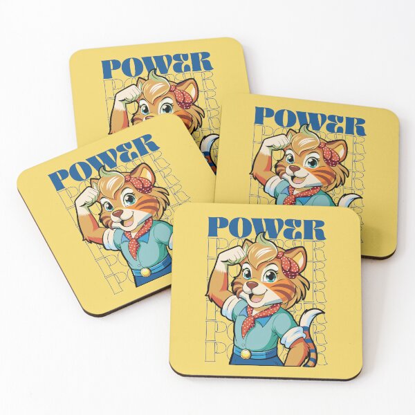 Item preview, Rosie the Riveter Woman Empowerment Power Feminist Tiger designed and sold by FemmePod.