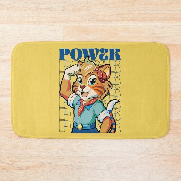 Item preview, Rosie the Riveter Woman Empowerment Power Feminist Tiger designed and sold by FemmePod.