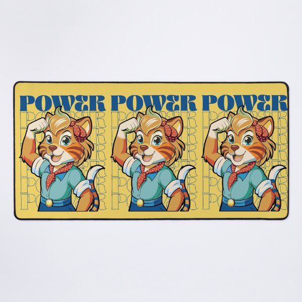 Item preview, Rosie the Riveter Woman Empowerment Power Feminist Tiger designed and sold by FemmePod.