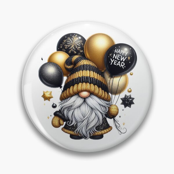 Item preview, Happy New Year Gnome Design – Celebrate in Style designed and sold by Colorten.