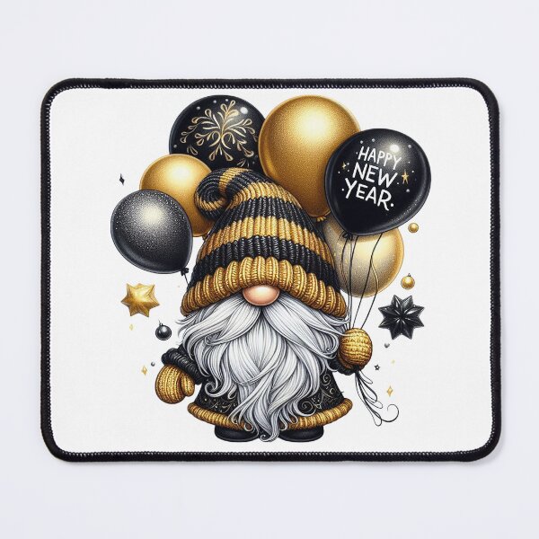 Item preview, Happy New Year Gnome Design – Celebrate in Style designed and sold by Colorten.