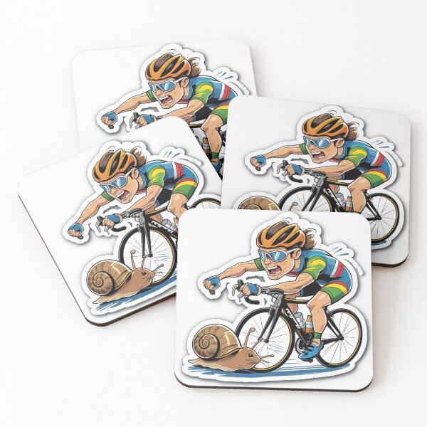 Item preview, cycling race with snail designed and sold by themaskgod.