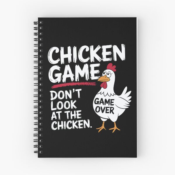 Item preview, Chicken Game Don’t Look At this Game Over Joke Funny Retro Cool designed and sold by luannsemmsobre.