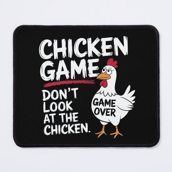 Item preview, Chicken Game Don’t Look At this Game Over Joke Funny Retro Cool designed and sold by luannsemmsobre.