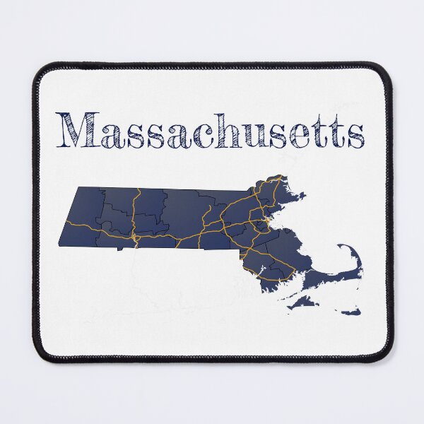 Item preview, Massachusetts Counties & Interstates designed and sold by PhilbonianDezin.