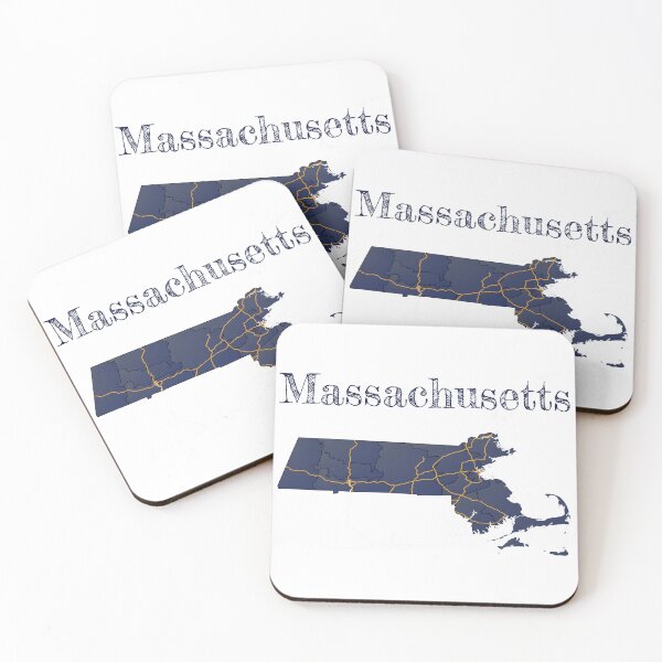 Item preview, Massachusetts Counties & Interstates designed and sold by PhilbonianDezin.