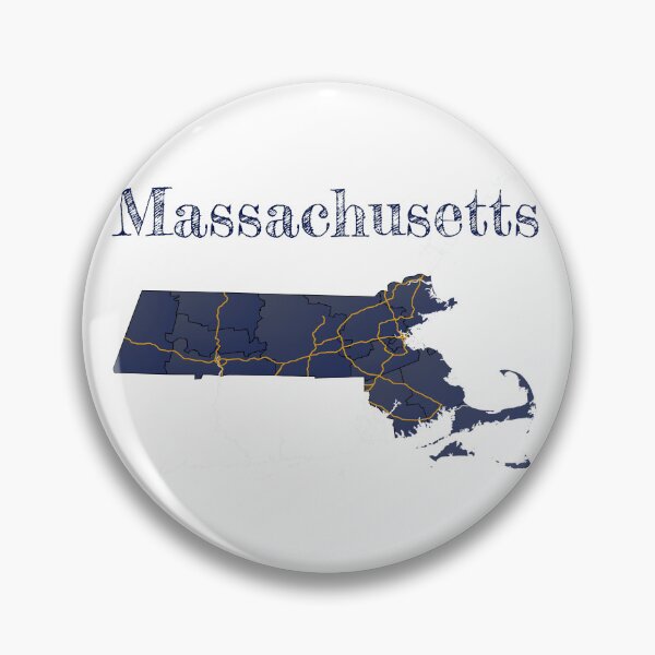 Item preview, Massachusetts Counties & Interstates designed and sold by PhilbonianDezin.