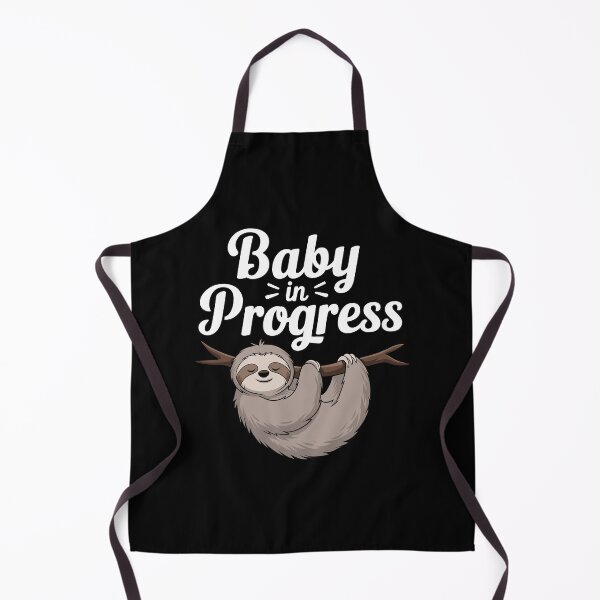 Item preview, Funny Cute Sloth Baby Announcement designed and sold by InsanseCreation.