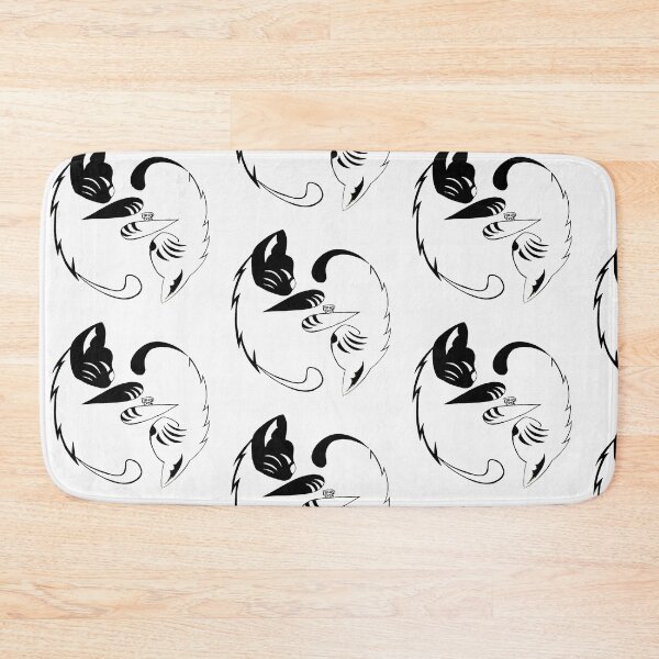 Item preview, Black and white cats designed and sold by Elunia.