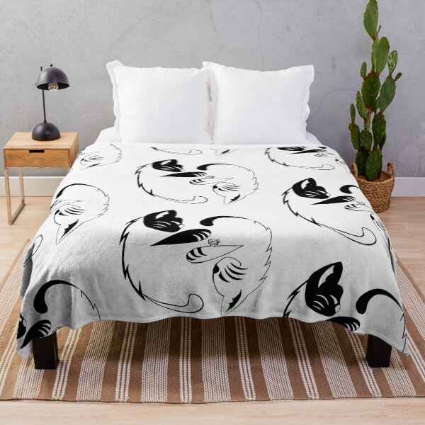 Item preview, Black and white cats designed and sold by Elunia.
