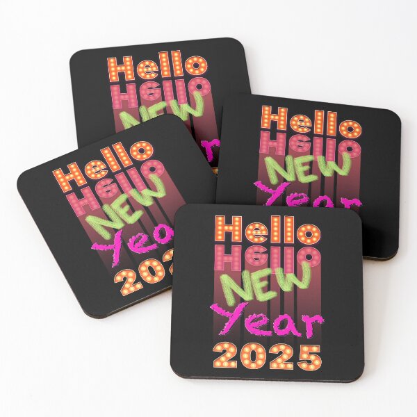 Item preview, Hello New Year 2025 - Happy New Year  designed and sold by SzaboMarta.