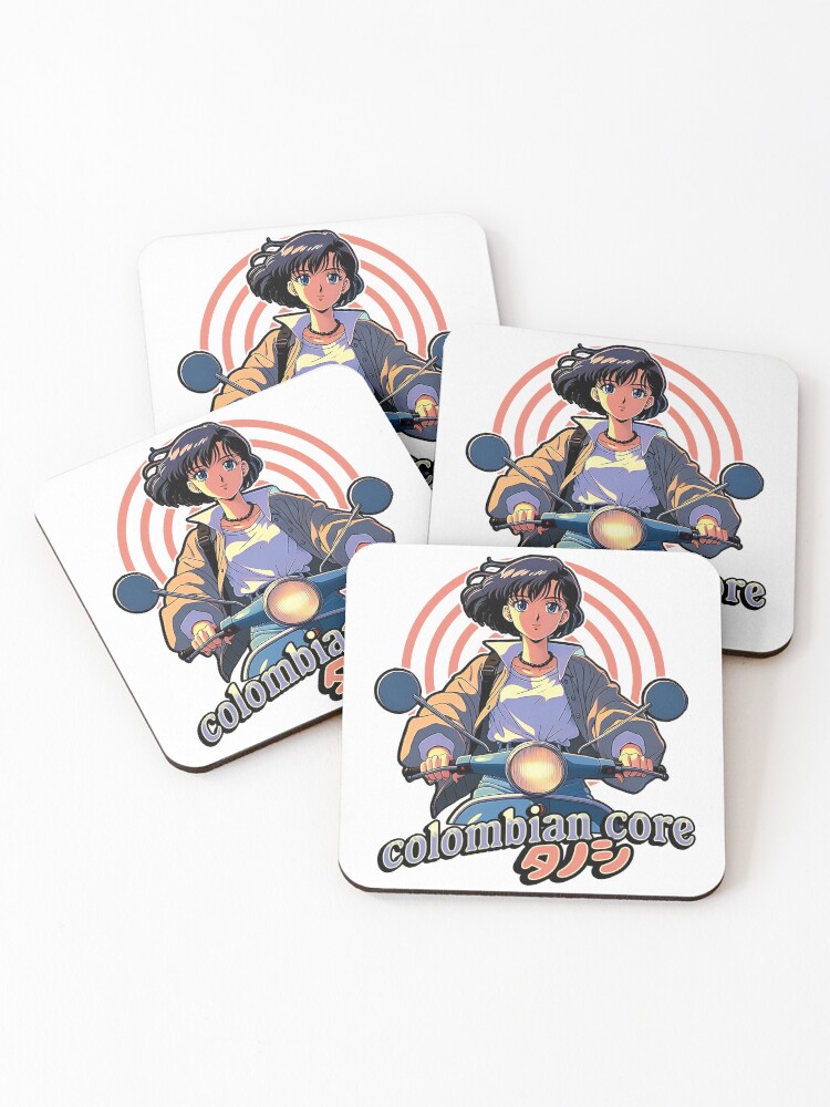 Thumbnail 1 of 5, Coasters (Set of 4), Colombian Core designed and sold by JBDesignCo.