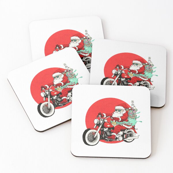 Item preview, Funny Santa Claus Biker Christmas , Cool Santa Claus On Motorcycle , Holiday Motorcycle Santa , Christmas Gif designed and sold by Indyadizine.