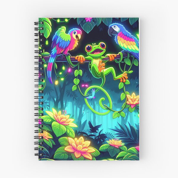 Item preview, Copy of Uv reactive Neon Fox Forest Adventure designed and sold by Taans-Creation.