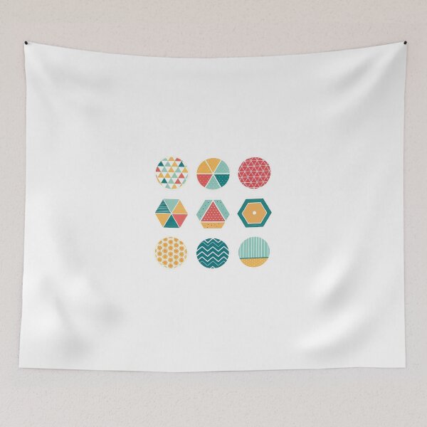 Item preview, Funky Geometric Shapes Sticker Pack designed and sold by FluffyPeels.