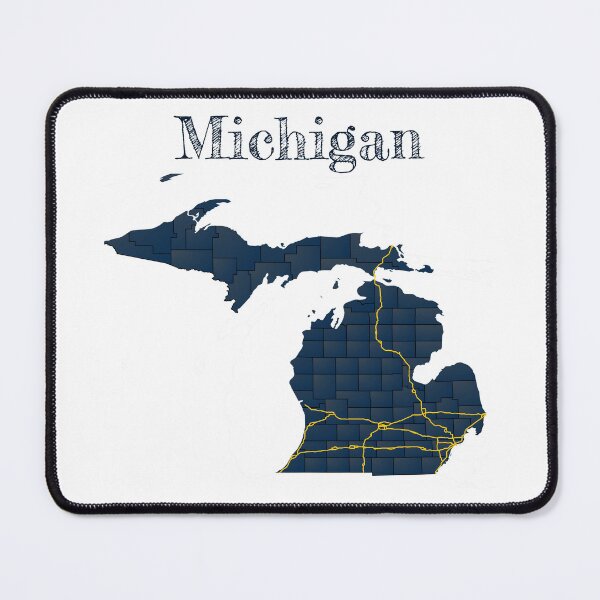 Item preview, Michigan Counties & Interstates designed and sold by PhilbonianDezin.