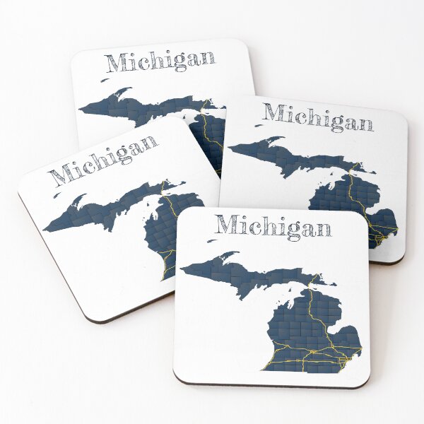 Item preview, Michigan Counties & Interstates designed and sold by PhilbonianDezin.