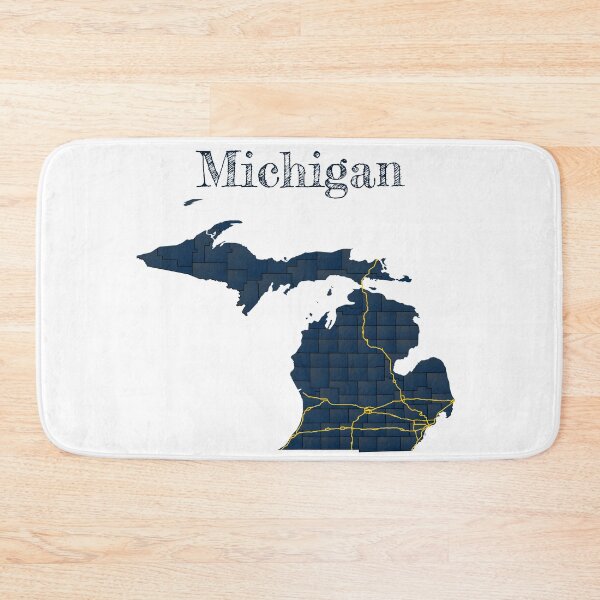 Item preview, Michigan Counties & Interstates designed and sold by PhilbonianDezin.