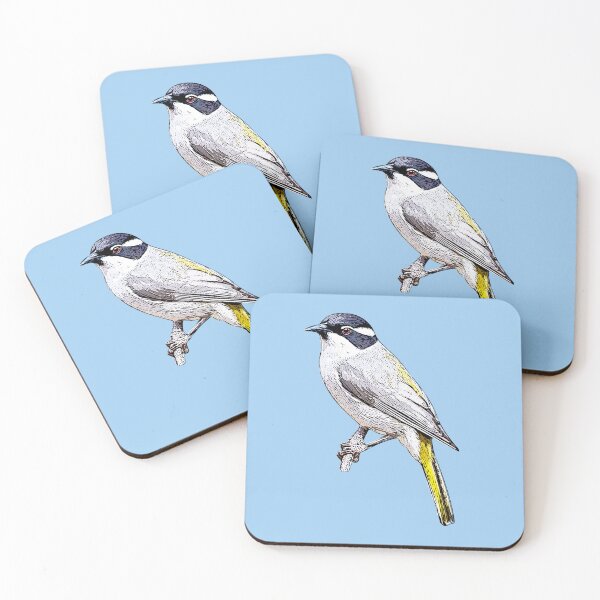 Item preview, Strong-billed Honeyeater Black Alternate Design  designed and sold by designsasstultd.