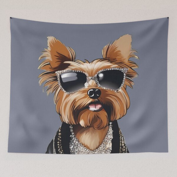 Item preview, Yorkshire Terrier | Shades of Cool designed and sold by purrfect pattern.