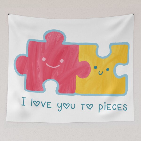 Item preview, Puzzle Pieces of Love designed and sold by My-Honey-Money.