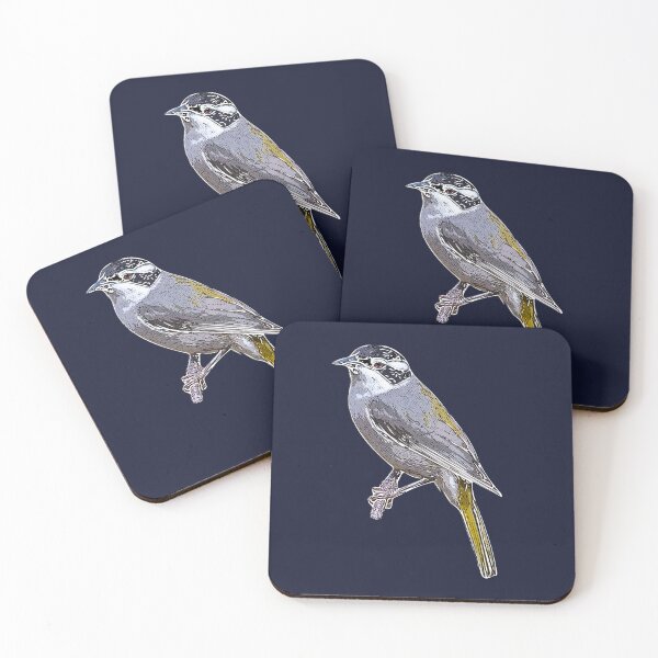 Item preview, Strong-billed Honeyeater White Alternate Design  designed and sold by designsasstultd.