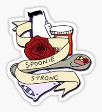Spoonie Strong Deco Sticker